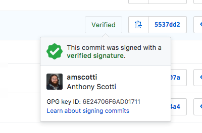 Verified Commit